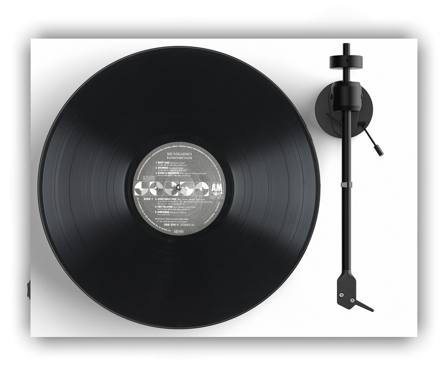 Pro-Ject E1 phono (AT3600L) wit hoogglans - Platenspeler