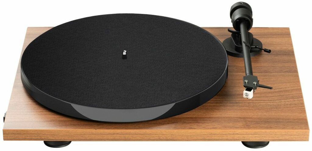 Pro-Ject E1 phono (AT3600L) walnoot - Platenspeler