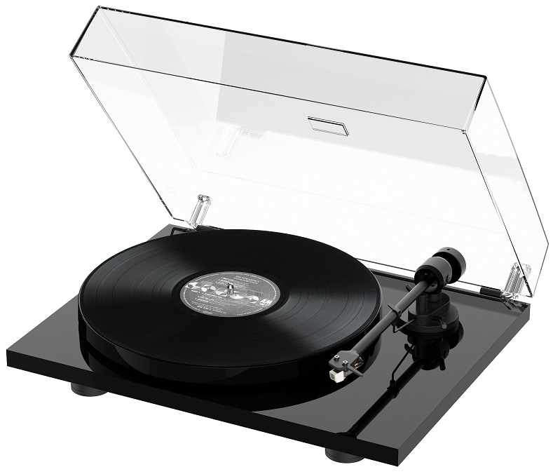 Pro-Ject E1 BT (AT3600L) zwart hoogglans - Platenspeler