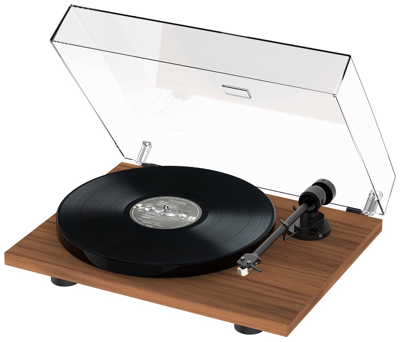 Pro-Ject E1 BT (AT3600L) walnoot - Platenspeler