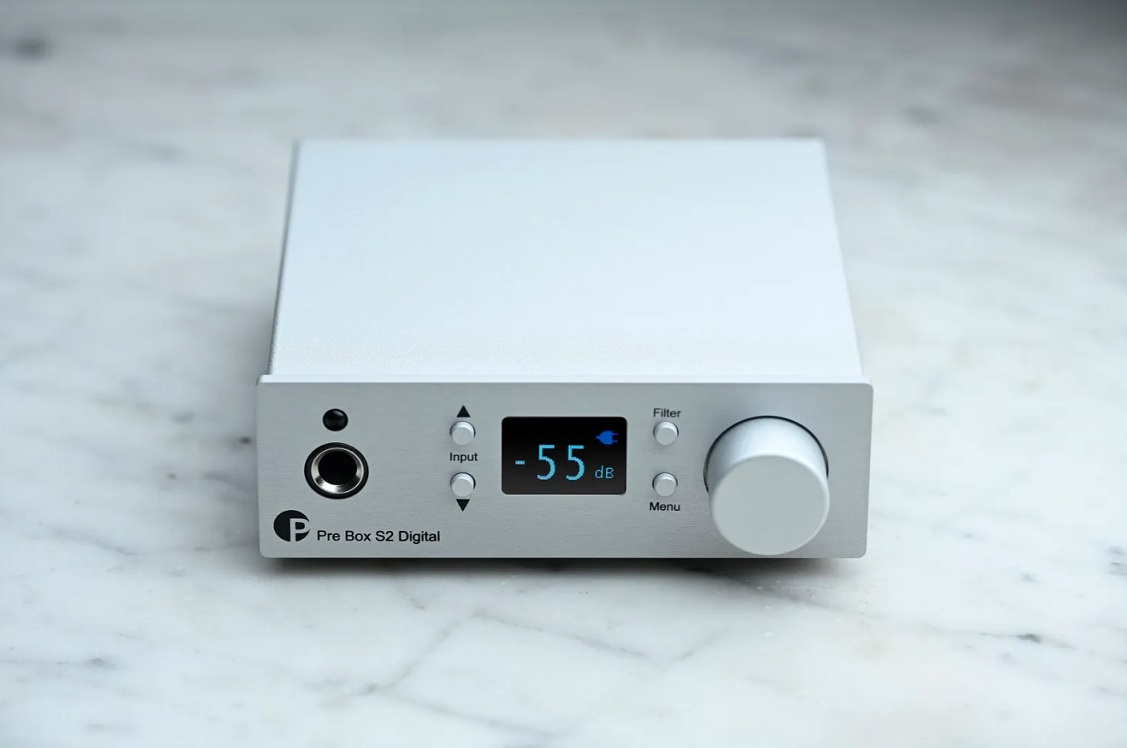 Pro-Ject Pre Box S2 Digital – Edition 23 zilver - Voorversterker