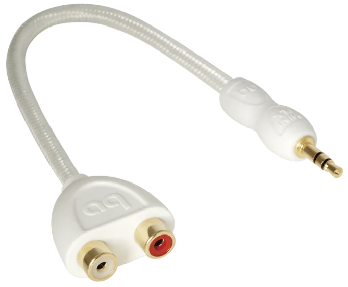 AudioQuest FLX-Mini/RCA Adaptor - Aux kabel