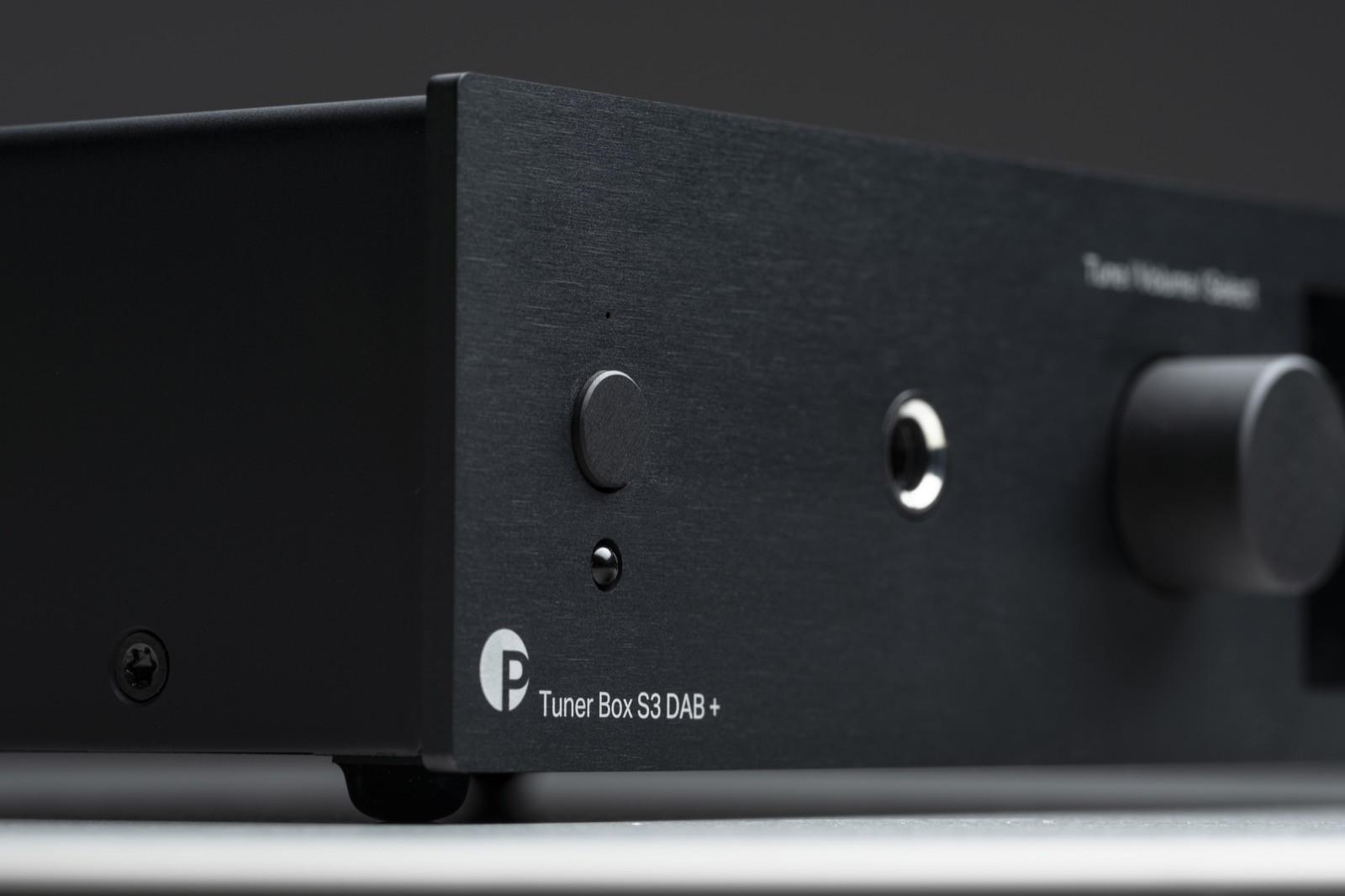 Pro-Ject Tuner Box S3 DAB+ zwart - detail - FM tuner