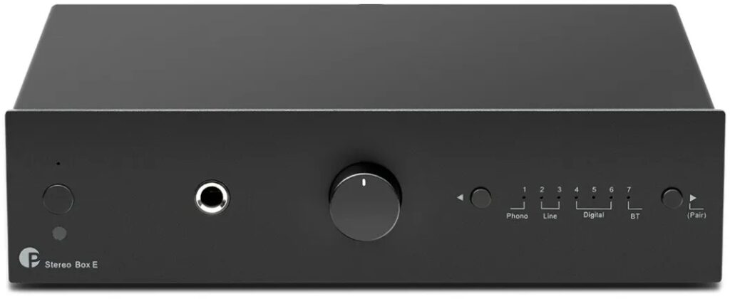 Pro-Ject Stereo Box E zwart - Stereo versterker