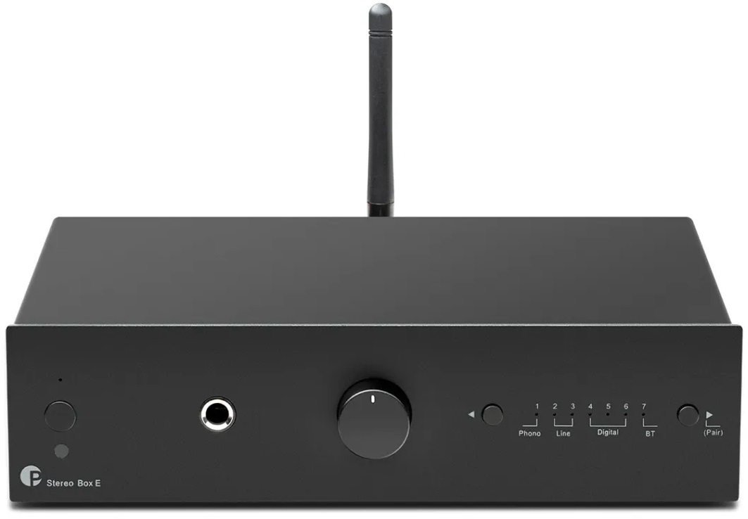 Pro-Ject Stereo Box E zwart - Stereo versterker