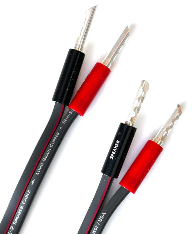 AudioQuest X2 Full-Range 3,0 m. grijs - Luidsprekerkabel