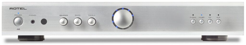 Rotel A8 zilver - Stereo versterker
