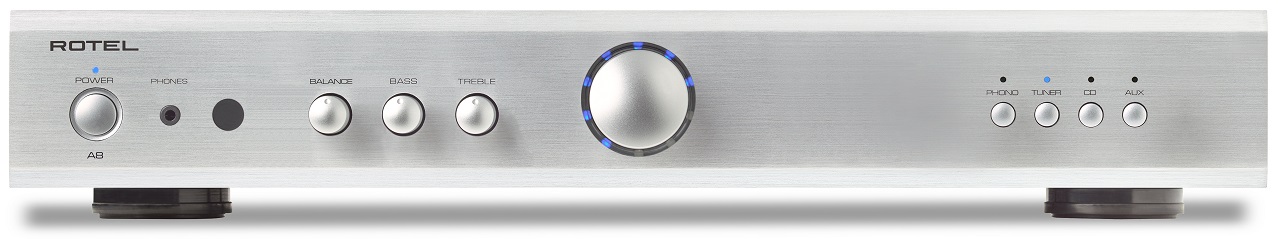 Rotel A8 zilver