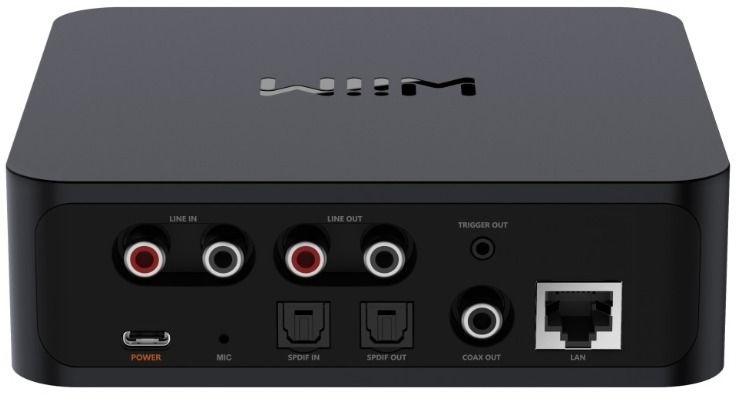 WiiM Pro zwart - achterkant - Audio streamer