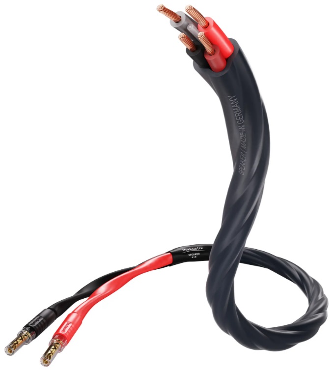 Inakustik Excellence Speaker 415 SW BFA Banana 3,0 m. - Luidsprekerkabel