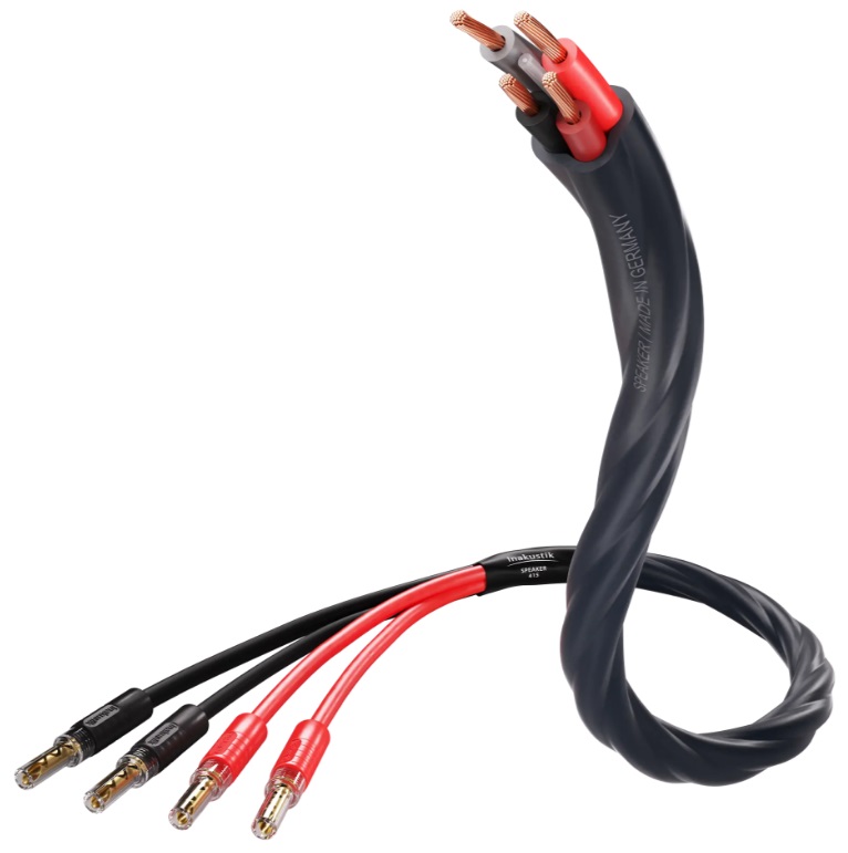 Inakustik Excellence Speaker 415 SBW BFA Banana 5,0 m. - Luidsprekerkabel