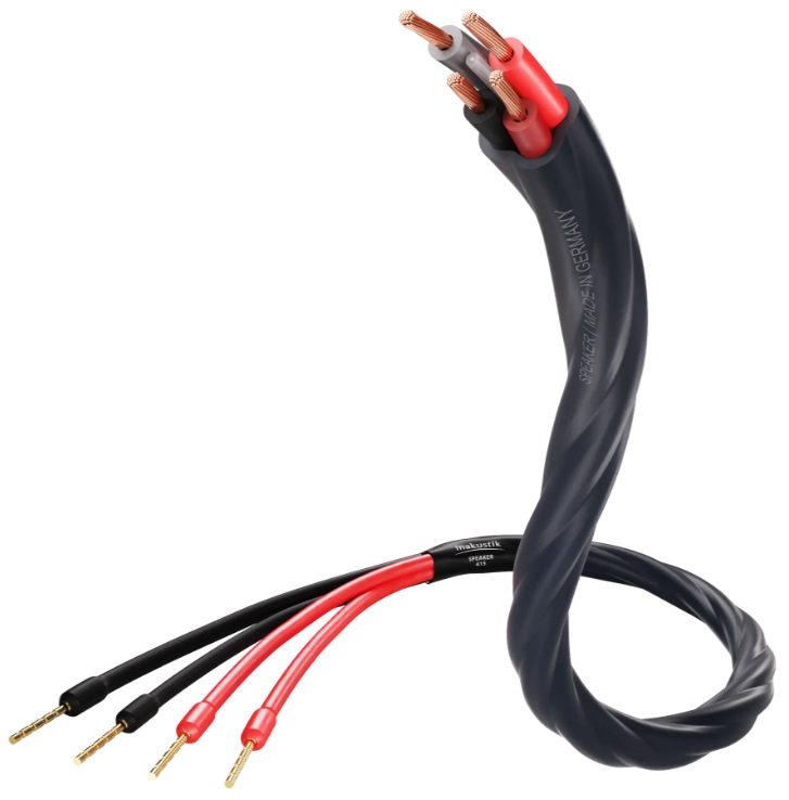 Inakustik Excellence Speaker 415 SBW Easy Plug 3,0 m. - Luidsprekerkabel