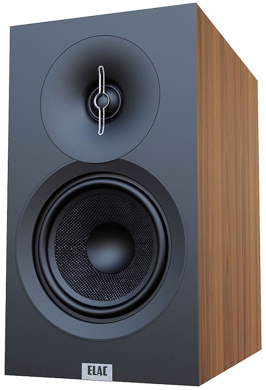 Elac Debut 3.0 DB53 walnoot - Boekenplank speaker