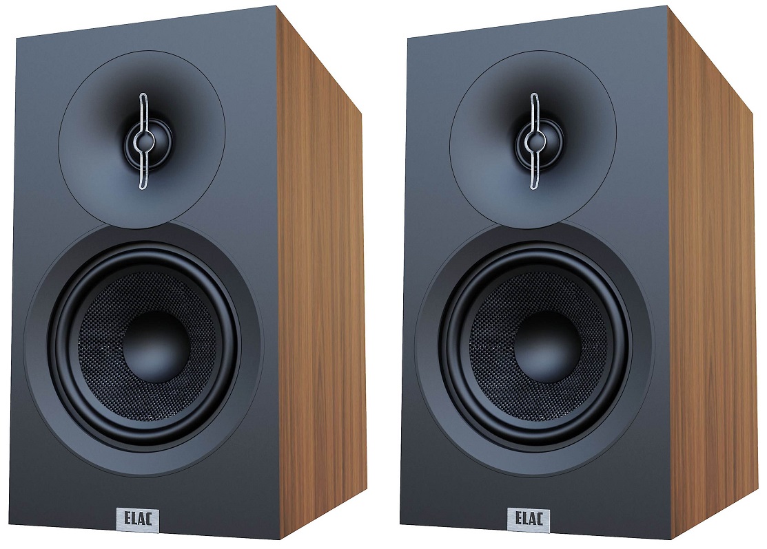 Elac Debut 3.0 DB53 walnoot - Boekenplank speaker