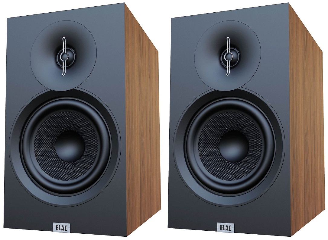 Elac Debut 3.0 DB63 walnoot - Boekenplank speaker