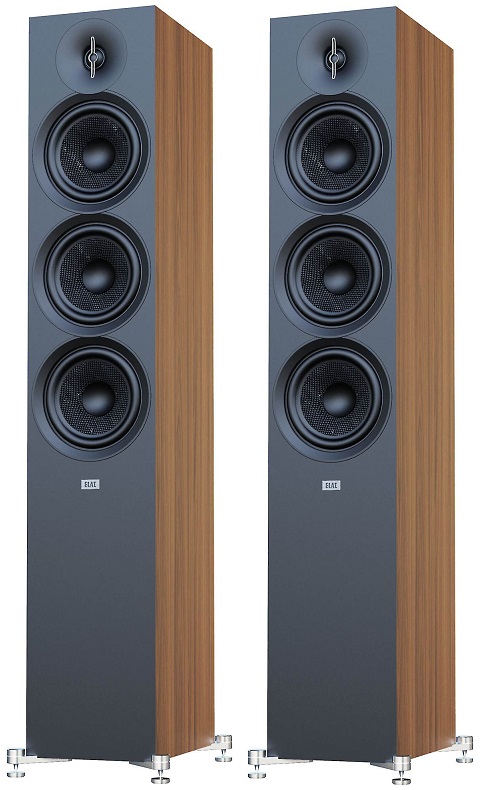 Elac Debut 3.0 DF63 walnoot - Zuilspeaker