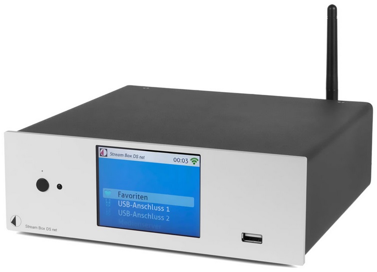 Pro-Ject Stream Box DS net zwart - Audio streamer