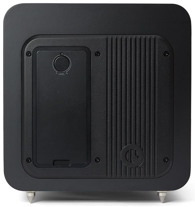 Q Acoustics Q SUB80 zwart satijn - achterkant - Subwoofer