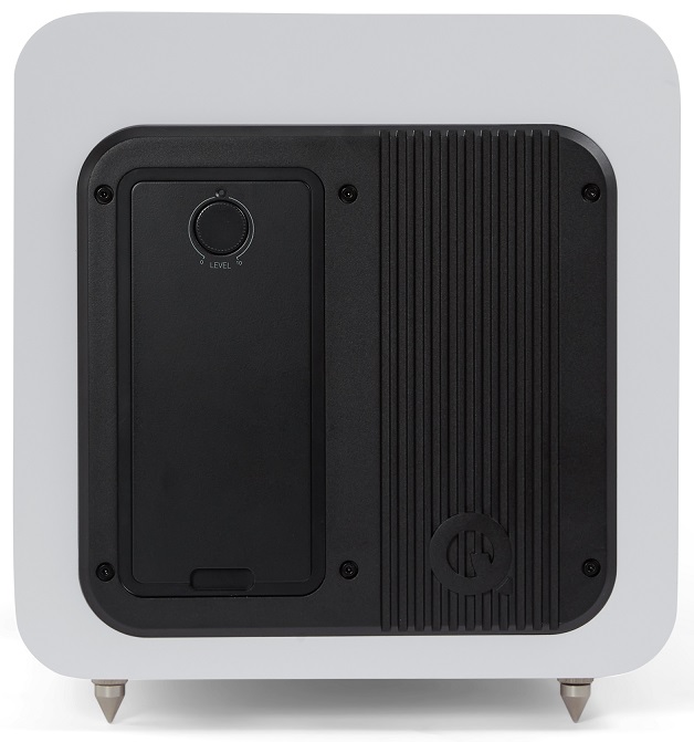Q Acoustics Q SUB80 wit satijn - achterkant - Subwoofer