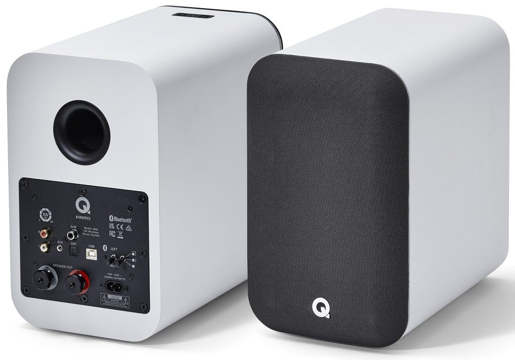 Q Acoustics M20 wit - paar - Actieve speaker