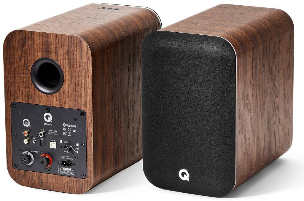 Q Acoustics M20 walnoot - Actieve speaker