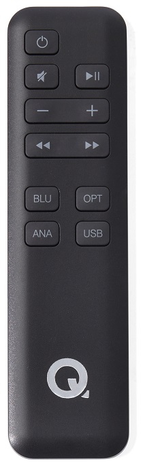 Q Acoustics M20 walnoot - afstandsbediening - Actieve speaker