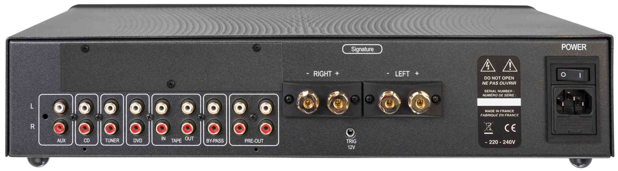 Atoll IN50 Signature zwart - achterkant - Stereo versterker