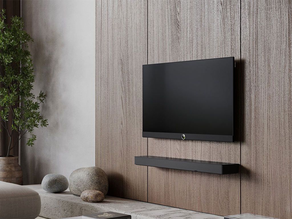 Loewe klang bar3 MR basalt grey - lifestyle - Soundbar