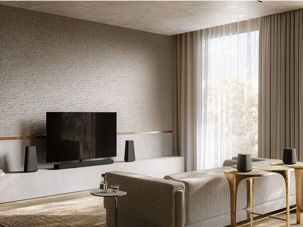 Loewe klang bar3 MR basalt grey - lifestyle - Soundbar