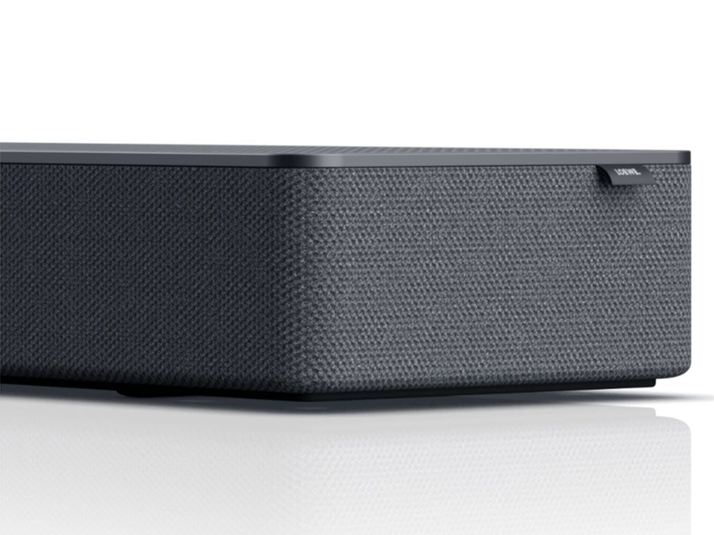 Loewe klang bar3 MR basalt grey - detail - Soundbar