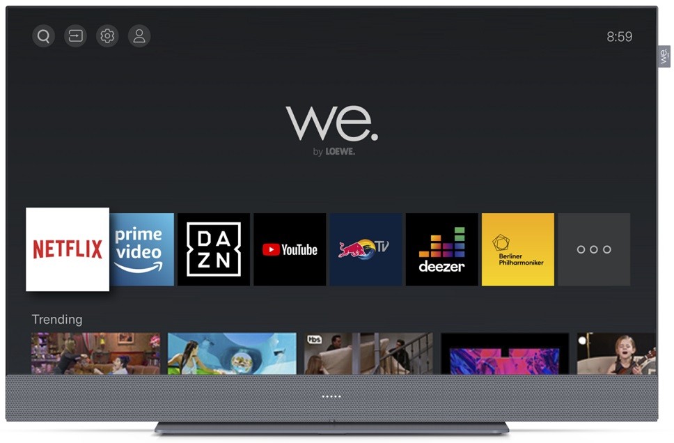 Loewe We. See 32 LCD storm grey - Televisie