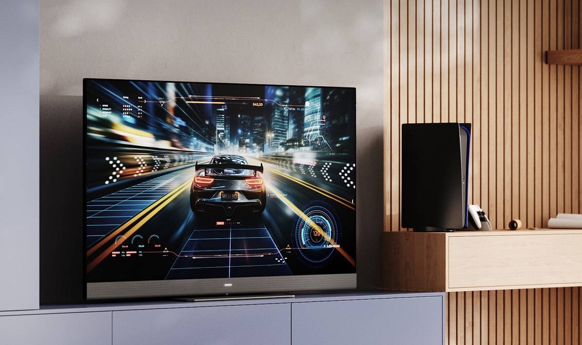 Loewe We. See 32 LCD storm grey - lifestyle - Televisie