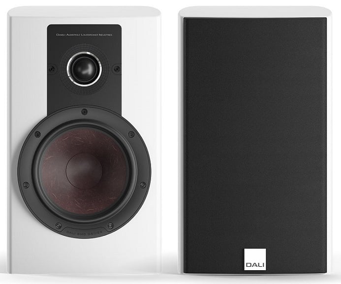 Dali Epicon 2 wit satijn - Boekenplank speaker