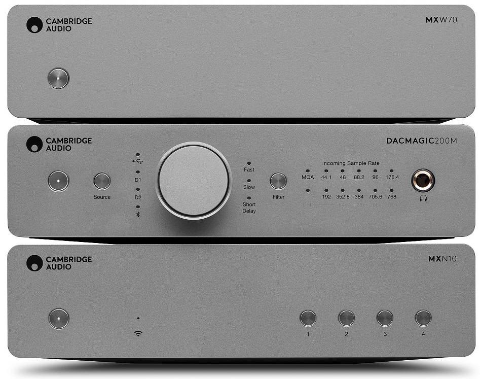 Cambridge Audio MXW70 grijs - Eindversterker