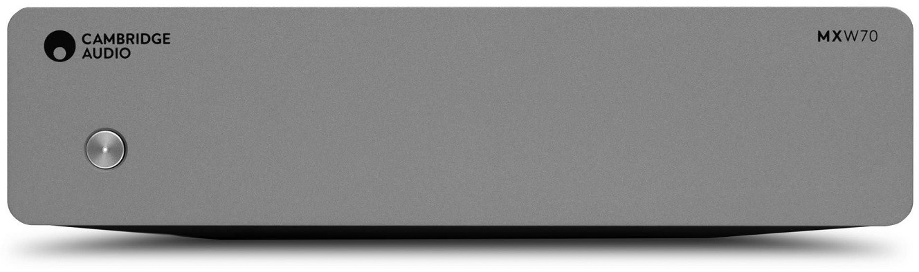 Cambridge Audio MXW70 grijs - frontaanzicht - Eindversterker