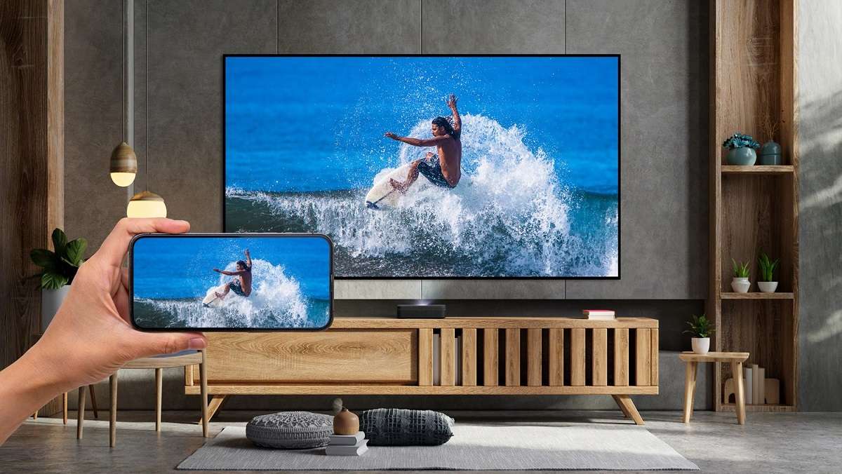 Optoma Photon Go PH31UST - lifestyle - Beamer