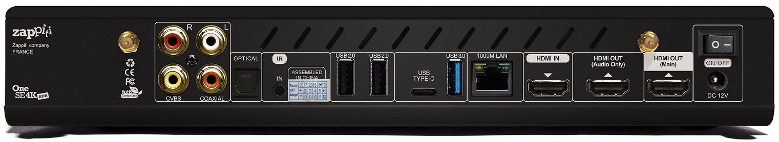 Zappiti One SE 4K HDR - Mediaspeler