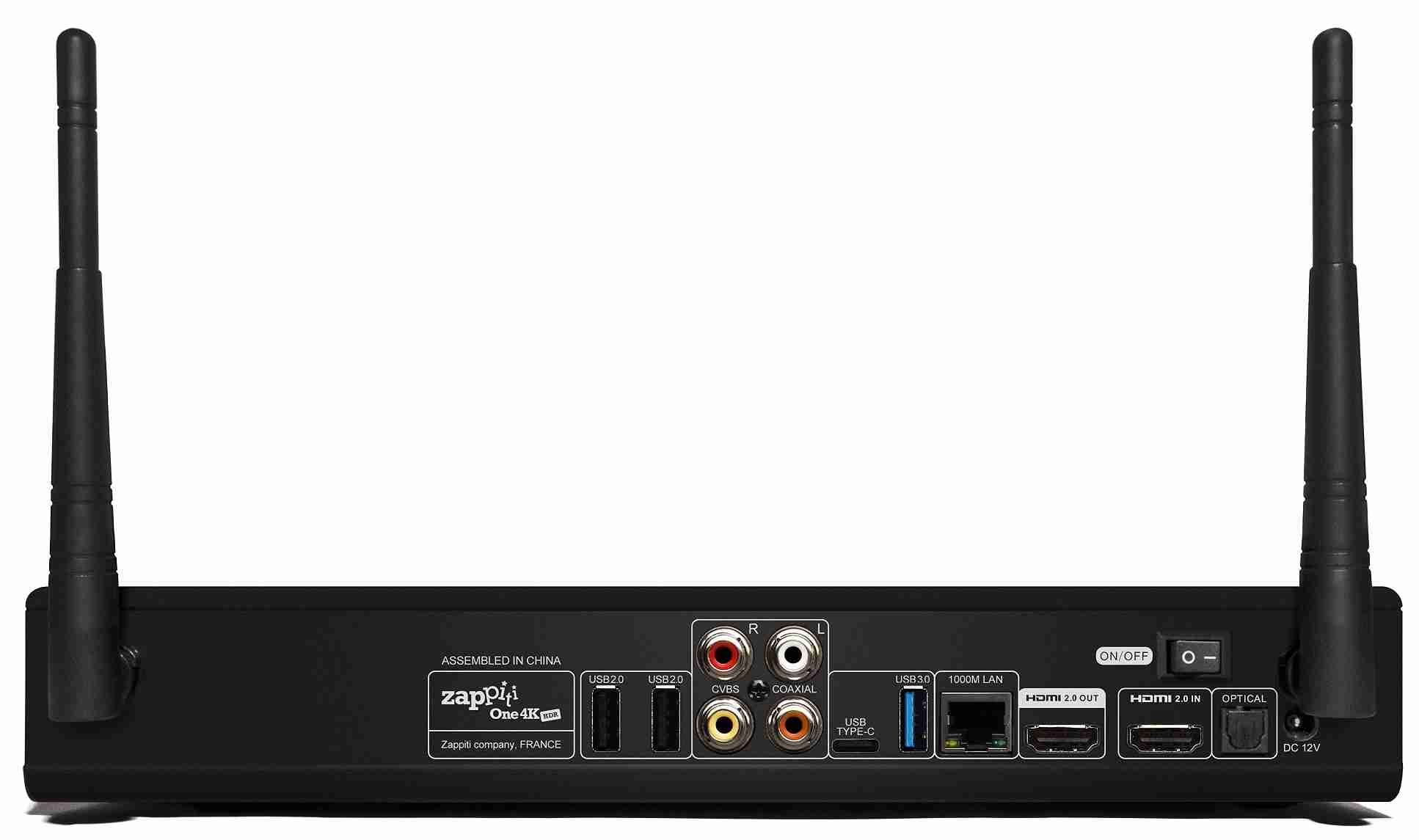 Zappiti One 4K HDR - Mediaspeler