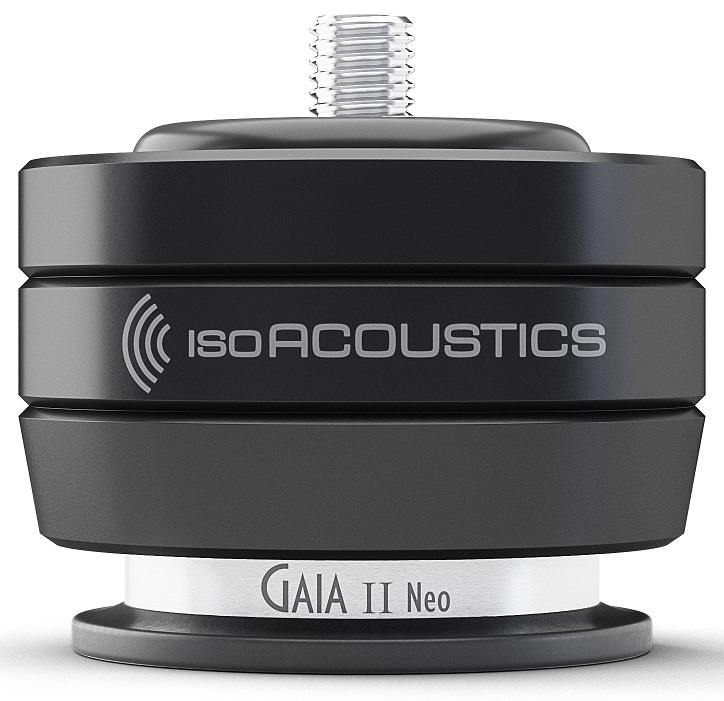 IsoAcoustics Gaia II Neo zwart - Speaker spike