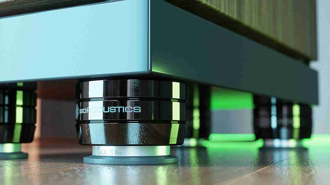 IsoAcoustics Gaia II Neo zwart - Speaker spike