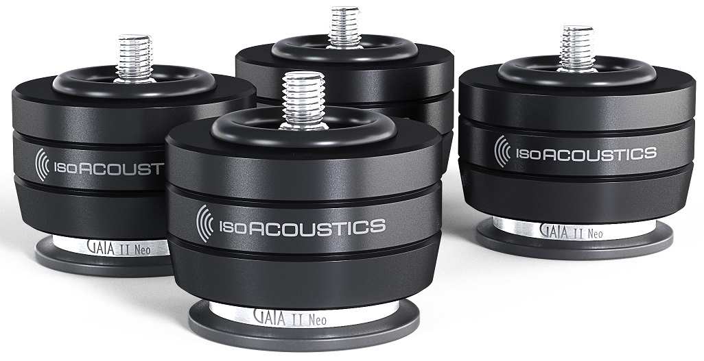 IsoAcoustics Gaia II Neo zwart - Speaker spike