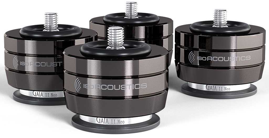 IsoAcoustics Gaia II Neo chroom - Speaker spike