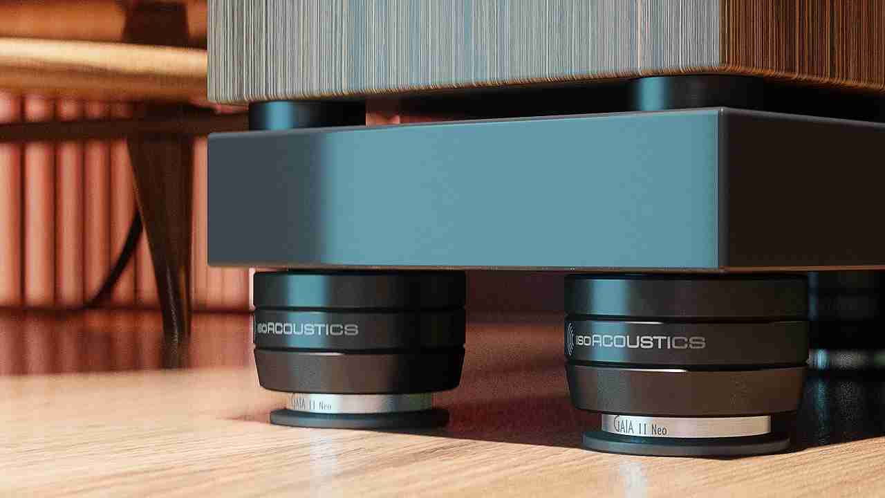 IsoAcoustics Gaia III Neo chroom - Speaker spike