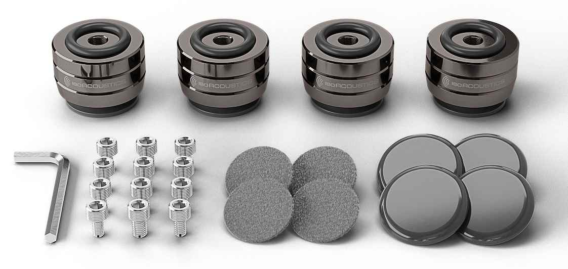 IsoAcoustics Gaia III Neo chroom - Speaker spike