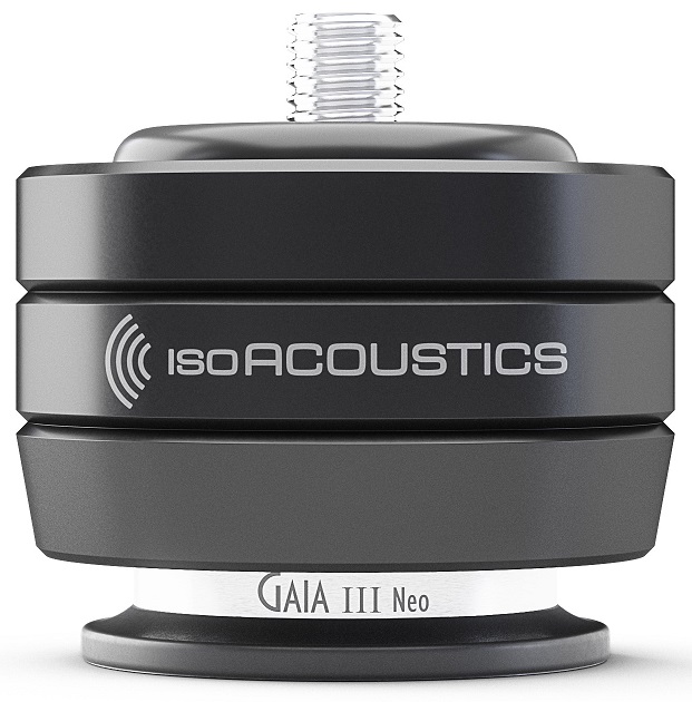 IsoAcoustics Gaia III Neo zwart - Speaker spike