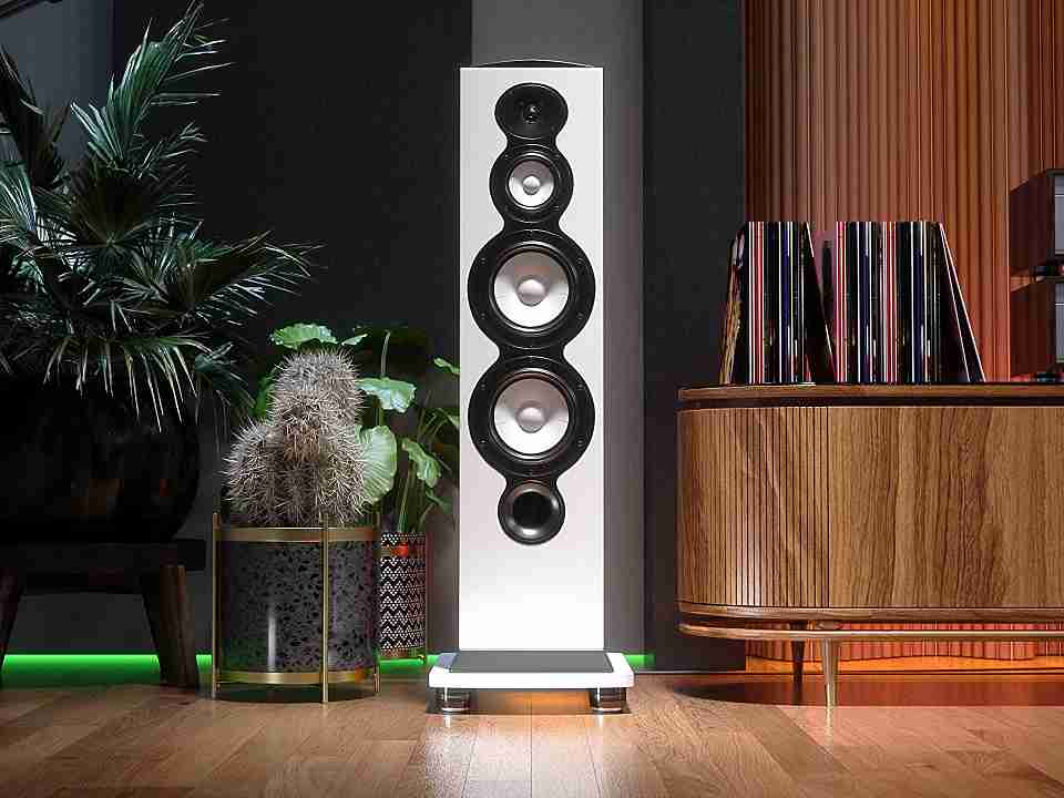IsoAcoustics Gaia III Neo zwart - Speaker spike