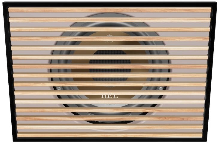 REL S/550 Wood grill zwart - Speaker accessoire