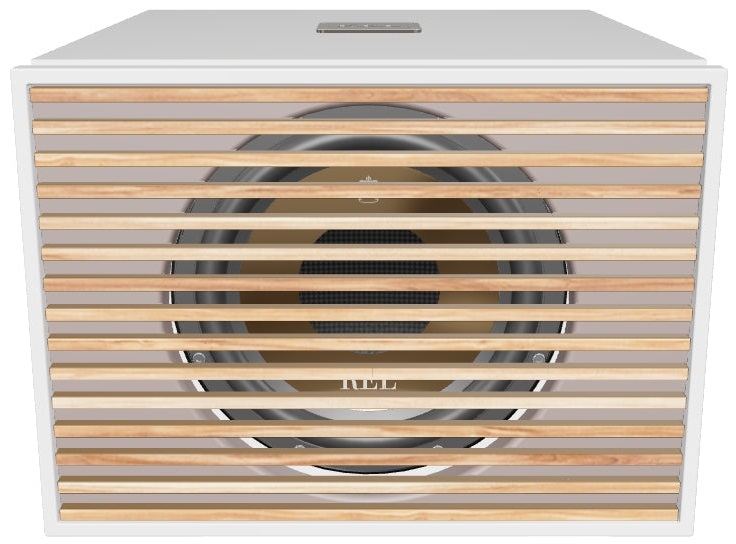 REL S/550 Wood grill wit - Speaker accessoire