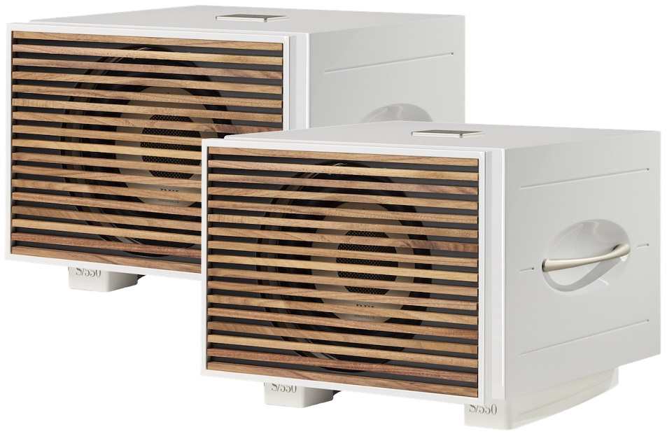 REL S/550 Wood grill wit - Speaker accessoire