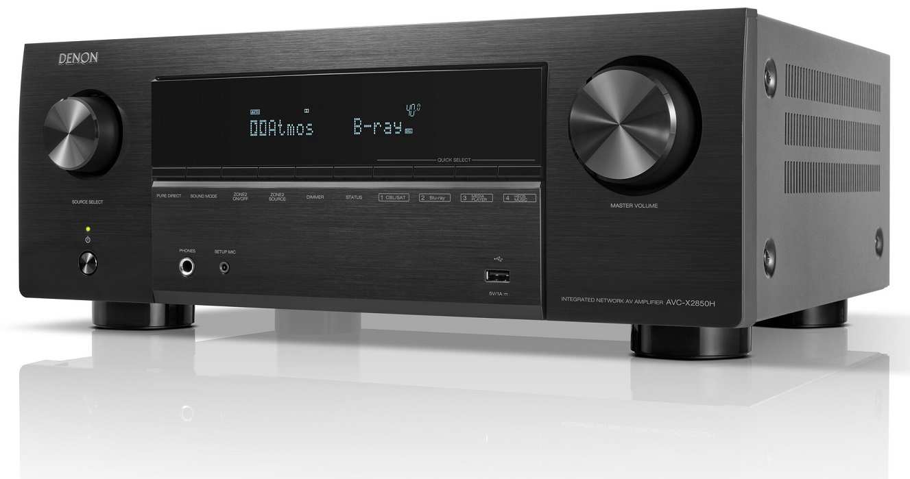 Denon AVC-X2850H zwart - AV Receiver